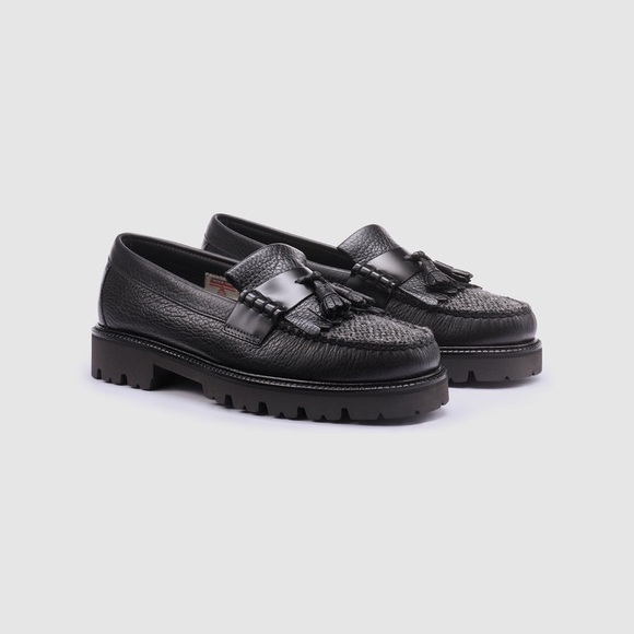 G. H. Bass - MENS LAYTON HARRIS TWEED LUG WEEJUNS LOAFER - Picture 2 of 6